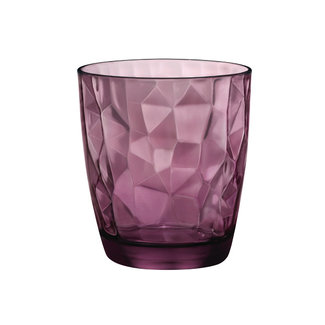 Bormioli Diamond-Purple - Water glasses - 30cl - (Set of 6)