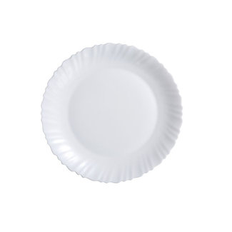 Luminarc Feston Servies - Borden - 30cm - Wit - Opaal - (set van 6)