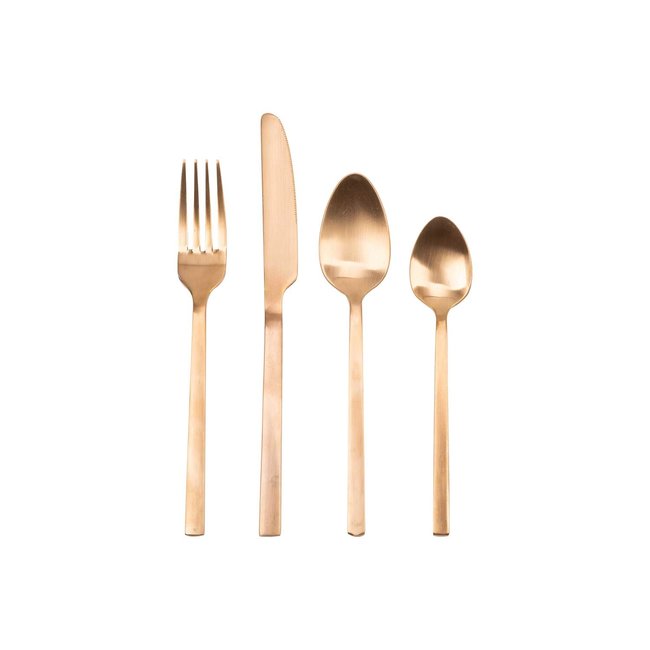 C&T Retro Cutlery Set 24-pcs Copper