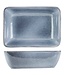 C&T Toluca - Blue - Dish - 13.5x10xh4.4cm - Ceramic - (set of 6)