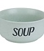 C&T Soup bowl - Green - D13.5cmh6.5cm - 47cl - Ceramic - (set of 4)