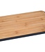 C&T Kaas/broodplank - Met Metalen Frame - Bamboe - 36x22,5xh2,5cm