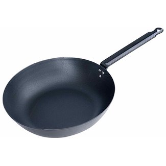 C&T Authentic Cook Expert Wok D30cm Scratch Resistant Carbon Steel