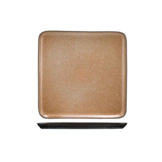 C&T Lerida Desert Plate 25,5 x 25,5 cm im Quadrat (4er-Set)