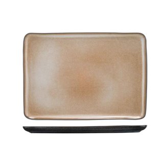 C&T Lerida-Desert - Bord - 34,5x24cm - Porselein - (set van 4)