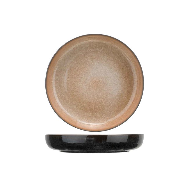 C&T Lerida-Desert - Deep Plate - D23,5xh4cm - Porcelain - (Set of 6)