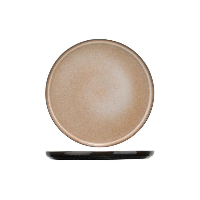 C&T Lerida Desert Flat Plate D26cm (set of 4)