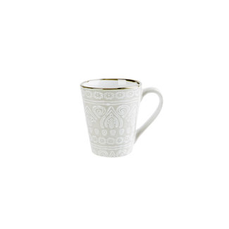 C&T Murano-Beige - Cup - D8,8xh10,4cm - 34cl - Ceramic - (set of 6)