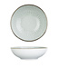C&T Murano-Green - Deep Plates - D18.5xh5.7cm - Ceramic - (set of 6)