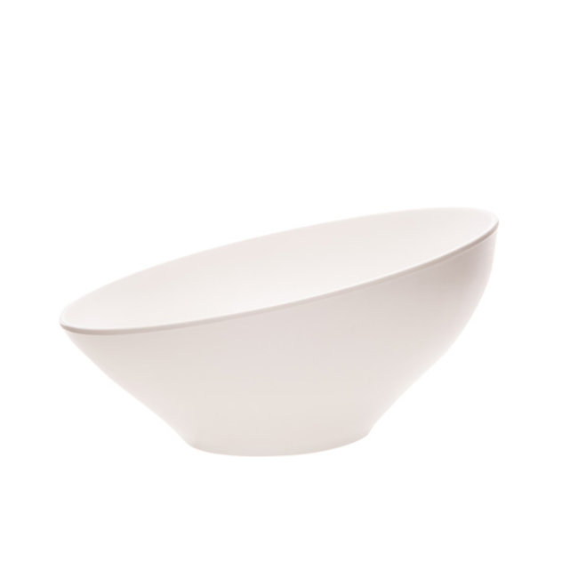 C&T Anthony - Salad bowl - White - 28.5x28.5xh14-8.5cm - Plastic - (set of 2)