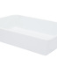 C&T Oven dish - White - 19.5x13.7xh4.5cm - Porcelain - (set of 4)