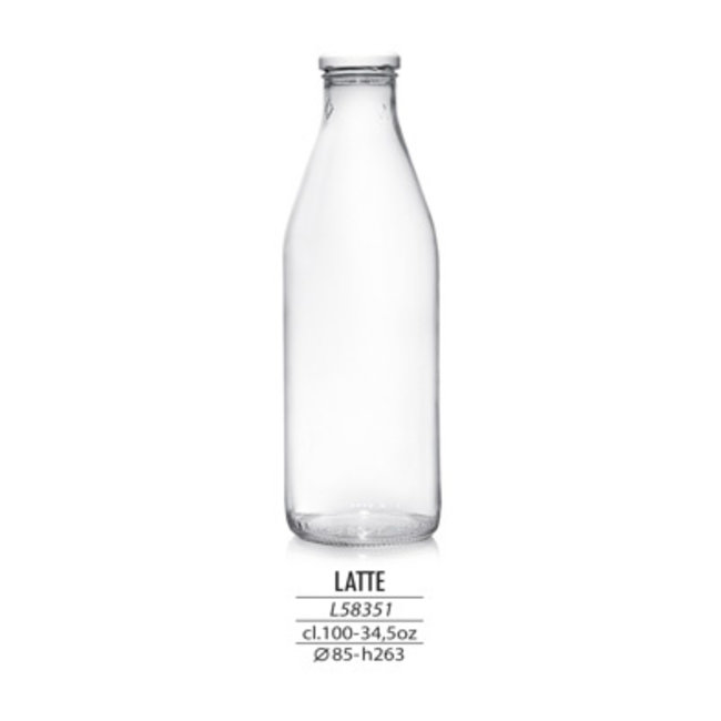 Cerve Latte - Fles - 1 Liter - (Set van 6)