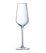 Eclat Ultime - Champagne Glasses with Gold Rim - 21cl - (Set of 8).