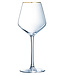 Eclat Ultime - Wine Glasses with Gold Rim - 38cl - (set of 8).