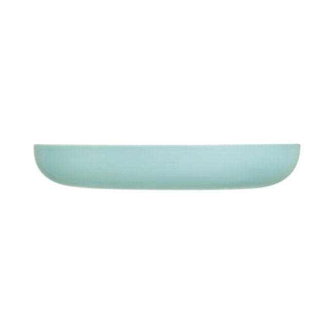 Luminarc Friends Time - High Dinner Plate - Light Blue - 21cm - Opal - (Set of 6).