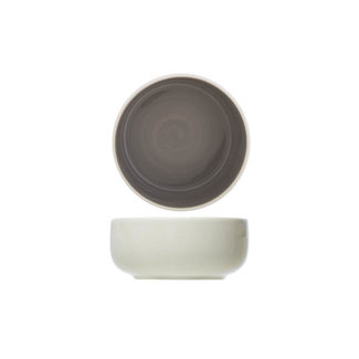 C&T Invertida Cereal Bowl White-grey 13.5cm (6er Set)