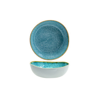C&T Laguna-Azzurro - Salad bowl - 21x19h6cm - Plastic - (set of 3)
