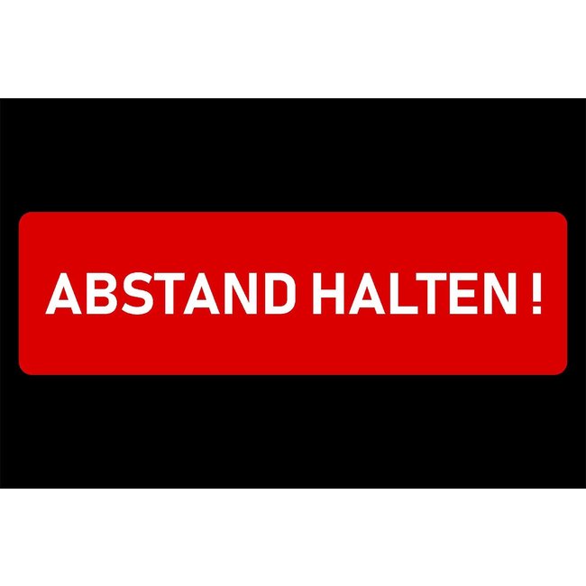 C&T Fussmatte 60x90cm Abstand Haltengerman - Polyamide-latex