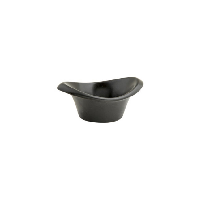 C&T Pot Apero - Noir - 9.5x6.8xh4cm - Ovale - (lot de 6)