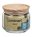 Luminarc Pure Jar - Storage jar with Wooden Lid - 0.50L - Glass - (Set of 6).