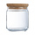 Luminarc Pure Jar - Voorraadpot met Kurk Deksel - 0,75L - Glas - (Set van 3)