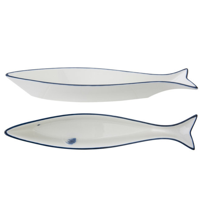 C&T Branzino Apero Dish 26,8x5xh3,5cmfish Shape