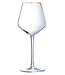 Eclat Ultime - Wine Glasses with Gold Rim - 47cl - (set of 8)