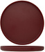 C&T Tower - Raspberry Red - Dessert plate - D21xh2cm - Ceramic - (Set of 6)