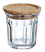 Luminarc Dry Storage Club - Glas mit Korkdeckel - 18cl - D7,7xh7,8cm - (6er-Set)