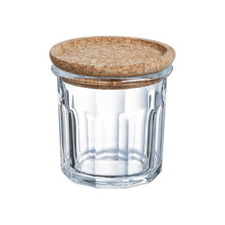 Luminarc Dry Storage Club - Jar with Cork Lid - 31cl - D9.1xh8.7cm - (set of 6)