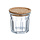 Luminarc Dry Storage Club - Jar with Cork Lid - 31cl - D9.1xh8.7cm - (set of 6)