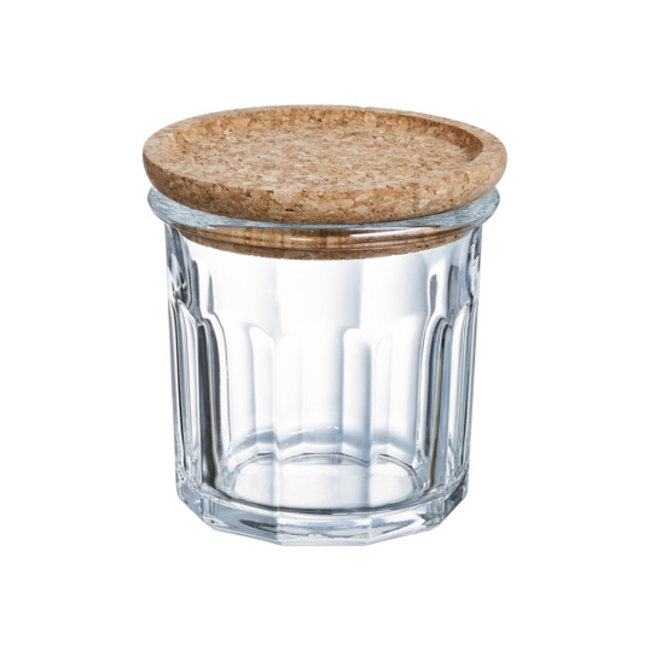 Luminarc Dry Storage Club - Jar with Cork Lid - 31cl - D9.1xh8.7cm - (set of 6)