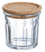 Luminarc Dry Storage Club - Jar with Cork Lid - 31cl - D9.1xh8.7cm - (set of 6)