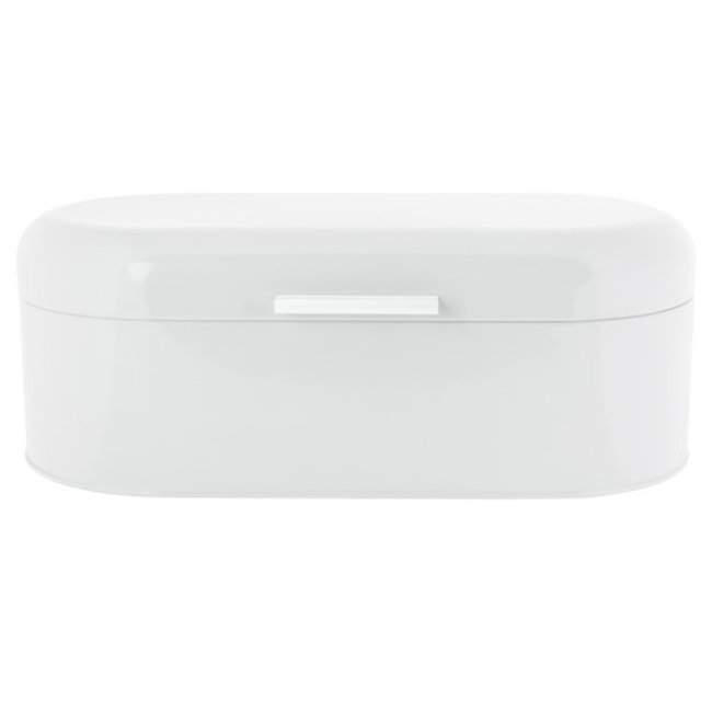 C&T Bread bin - White - 33x21xh11,5cm - Coated Metal