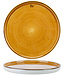 C&T Brisbane Brown Dessert Plate D20,5cmh1,5cm - Ceramic - (Set of 6)