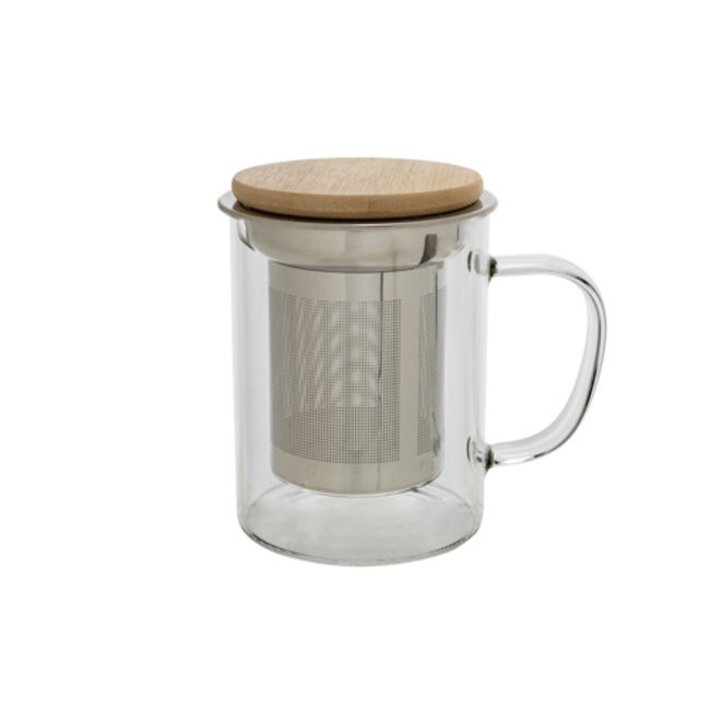 C&T Borosilicate Teaglass 7,5xh11cm
