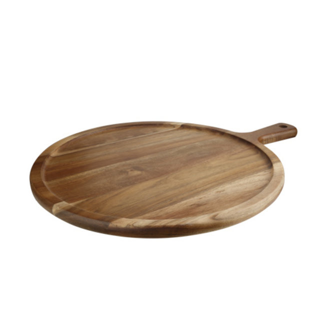 C&T Acacia Cutting Board D38xh2cm Round Acacia