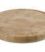 C&T Snijplank Met Groef D33xh3cm Rond Rubberhout