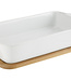 C&T Oven Dish White 30x18xh6,8cm Ceramic