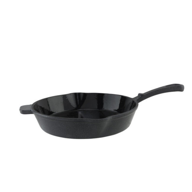 C&T Frying pan Matt black 28.5x43.3xh7.6cm Cast iron