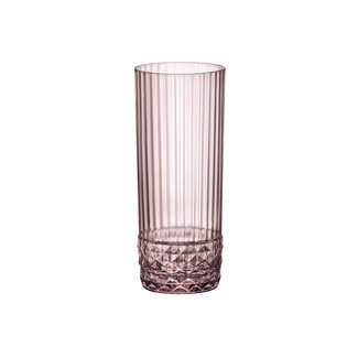 Bormioli America'20s - Lilac Rose - Verres highball - 40cl - (Set de 6)