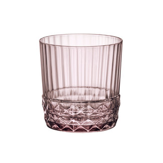 Bormioli America'20s - Lilac Rose Dof - Wassergläser - 37cl - (Set von 6)