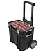 Keter Connect - Suitcase Organizer On Wheels - Black - 56.5x37xh55cm