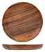 C&T Dish - Natural - 20x2.5cm - Acacia - (set of 6)