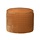 Cosy @ Home Puff Velours Camel D35xh27cm Holz