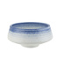 C&T Splendido Blue Bowl On Foot D8.5-10.5cmh4.8cm