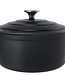 C&T Castard Cooking Pot Matt Black 1,85l D18xh10cm Cast Iron