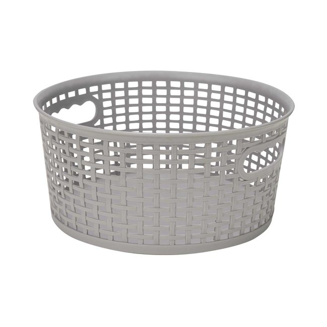 C&T Storage Basket Grey 3l D23,5xh11cm Round