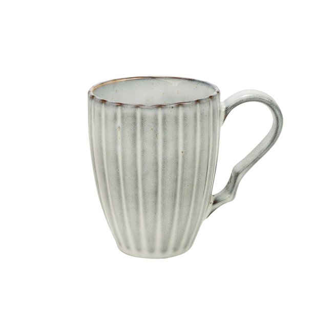 C&T Concha-Grey - Cup - 36cl - Ceramic - (Set of 6)