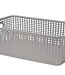 C&T Storage Basket Grey 12l 40x26,5xh12,5cm